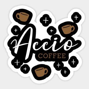 Accio Coffee Sticker